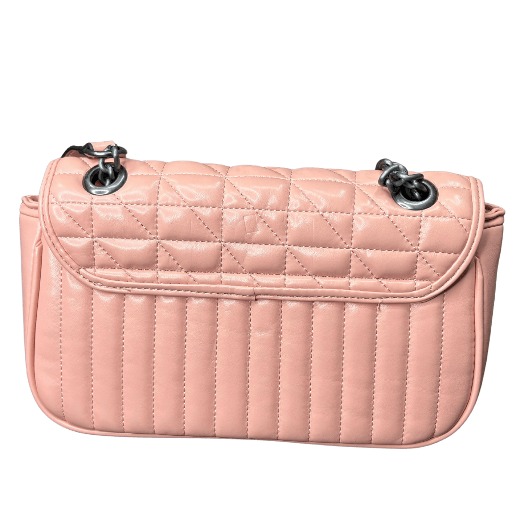  Quilted YSL Shoulder Bag with Chain Strap