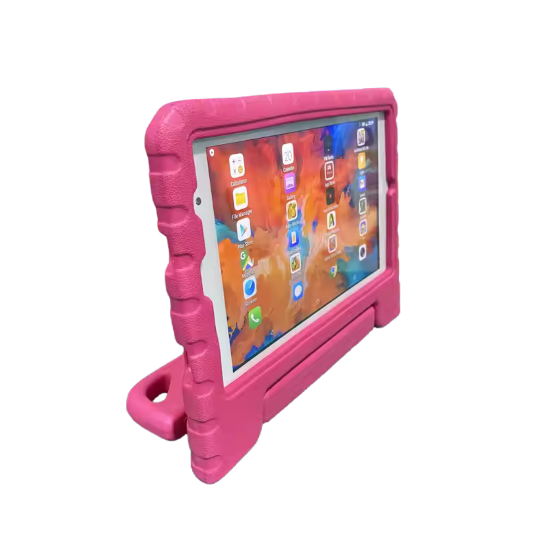 Kids Pink Protective Tablet Case with Stand