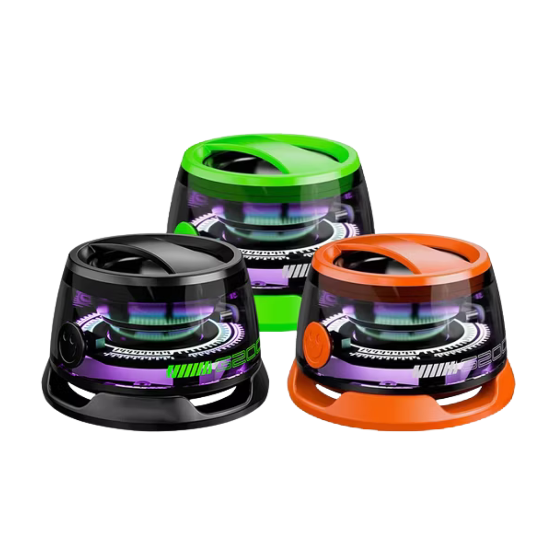 Portable Bluetooth Speaker with Color-Changing LED Lights