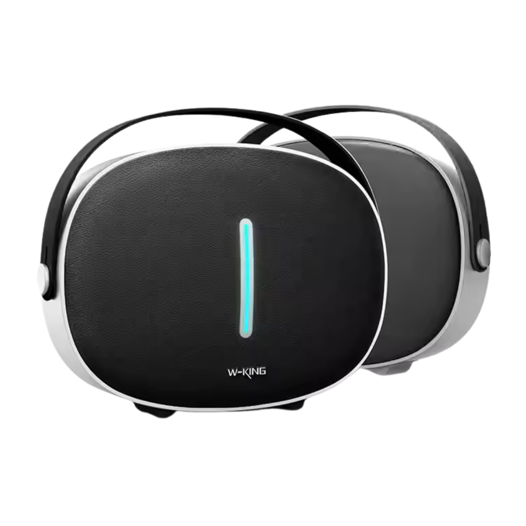 Portable Bluetooth Speaker with Integrated Ambient Light Strip