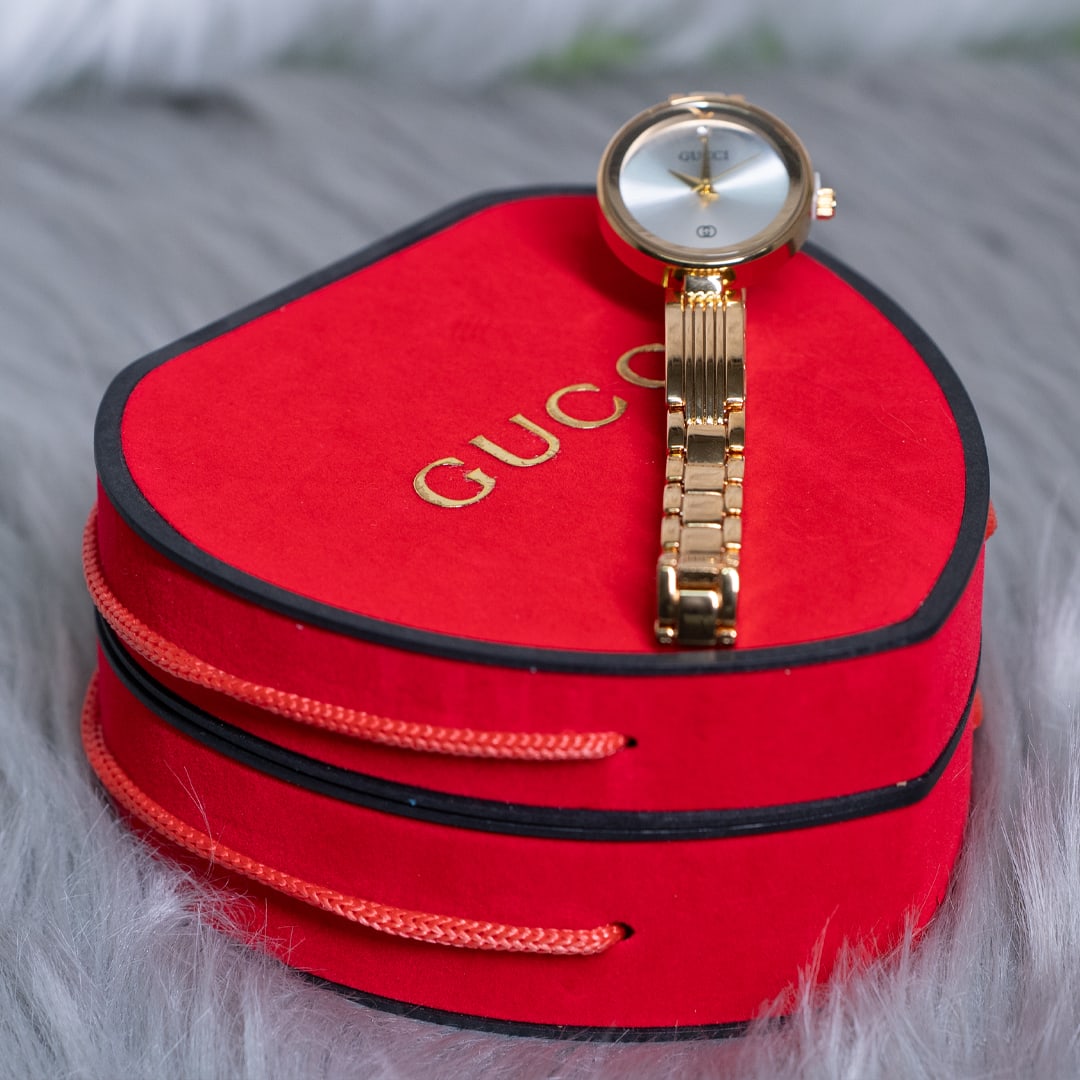 Elegant Gucci G-Timeless Gold-Tone Ladies Watch