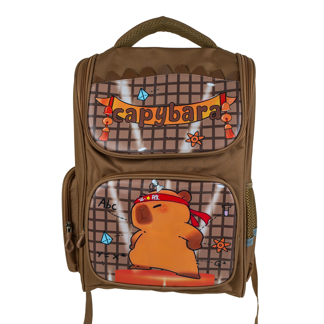 Cute Capybara Animal Kids Backpack - School Bag