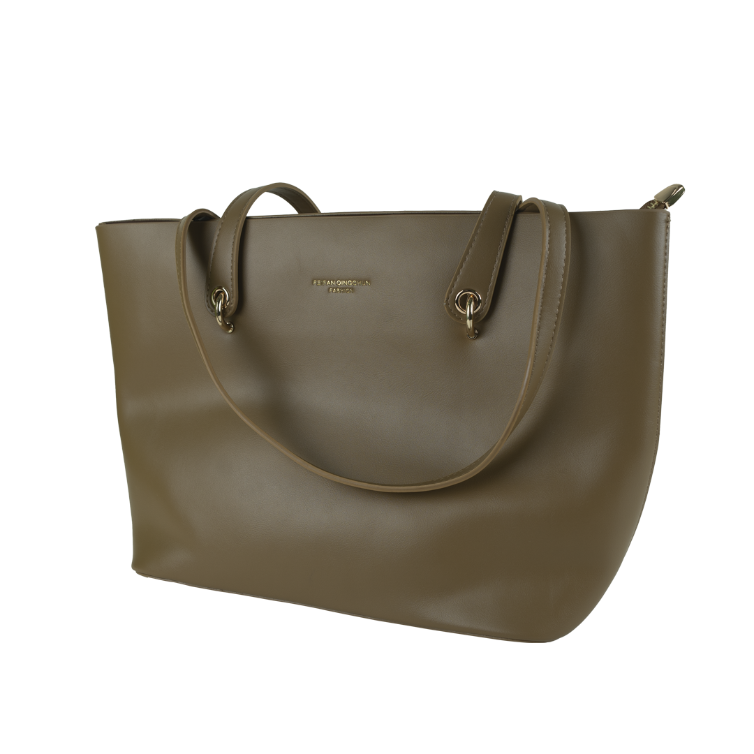 Chic Taupe Hobo Style Shoulder Bag